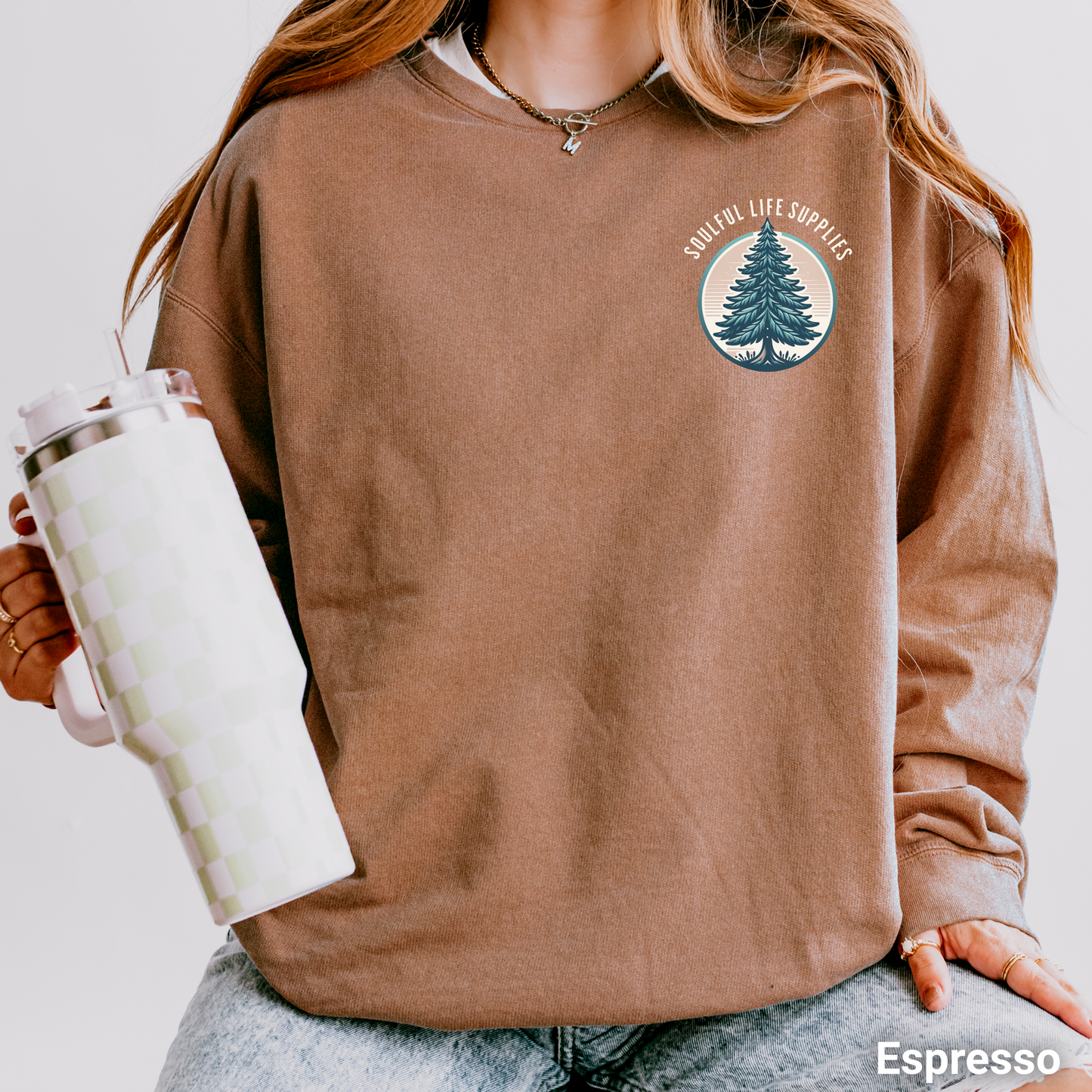 100% Cotton: Soulful Life Supplies Classic Lightweight Sweatshirt